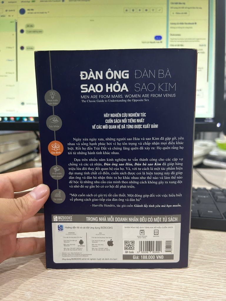 Đàn ông sao hỏa đàn bà sao kim - John Gray - Ảnh thực tế 5