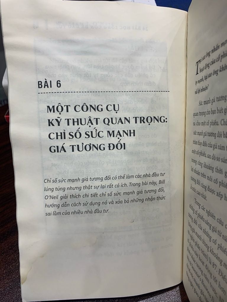 24 bài học sống còn từ thị trường chứng khoán – William J. O’Neil - Ảnh thực tế 10