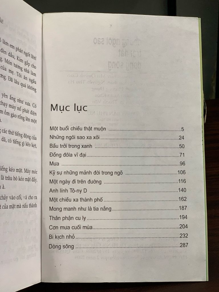 Những ngôi sao trái đất, dòng sông – Lê Minh Khuê - Ảnh thực tế 4