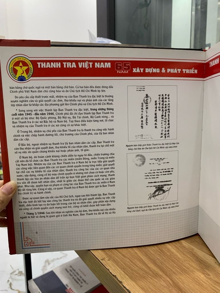 Thanh tra Việt Nam 65 năm thành lập xây dựng và - Ảnh thực tế 4
