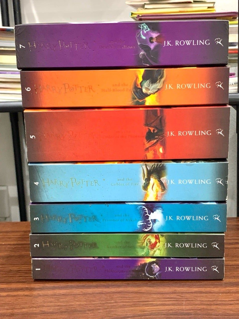 Harry Potter (Trọn bộ 7 tập, bản tiếng Anh)