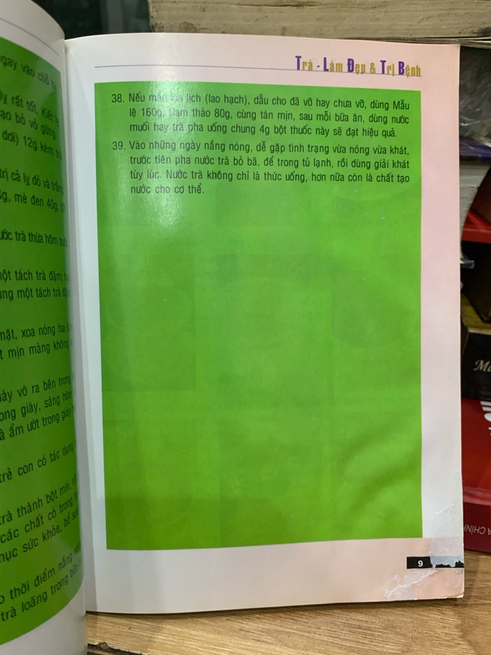 Trà làm đẹp và trị bệnh -Vân Vũ