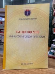 Tài liệu hội nghị giao ban công tác y dược cổ truyền 2015 - ảnh 1