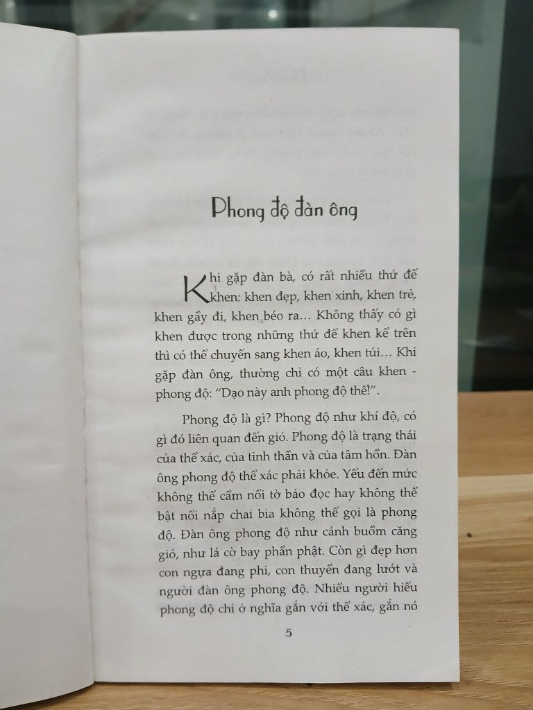Phong Độ Đàn Ông (Phan An) - Ảnh thực tế 6