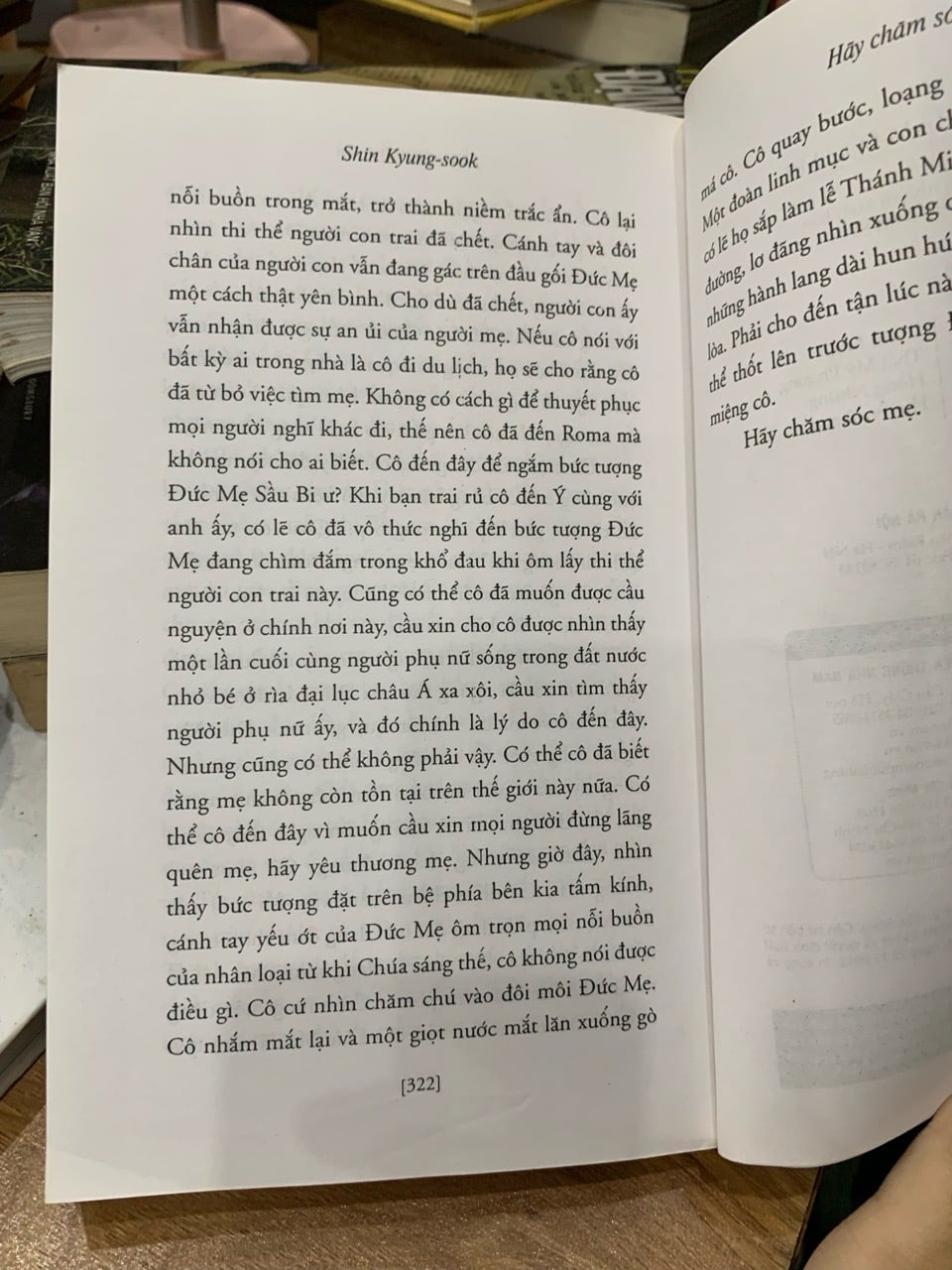 Hãy Chăm Sóc Mẹ - Tác phẩm đoạt giải Man Asian của Shin Kyung Sook