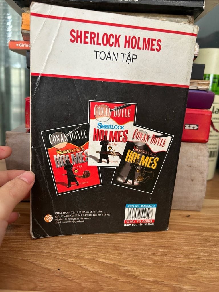 Sherlock Holmes toàn tập- Conan Doyle - Ảnh chụp thực tế