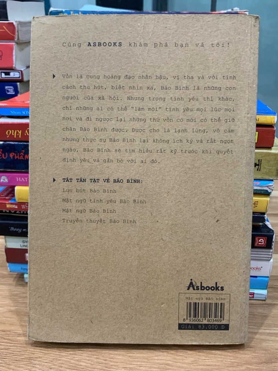 Mật ngữ Bảo Bình – Nhóm 12 chòm sao – Asbooks