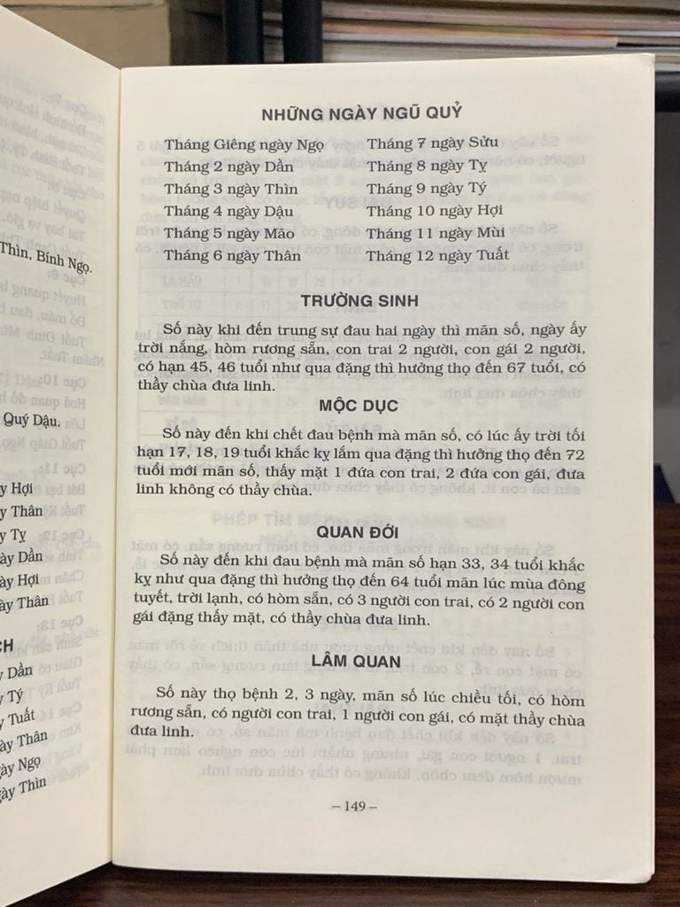 Thông Thư sách xem ngày tốt, xấu, có giải nghĩa các sao tốt sao xấu- Đức Thành - Ảnh thực tế 5