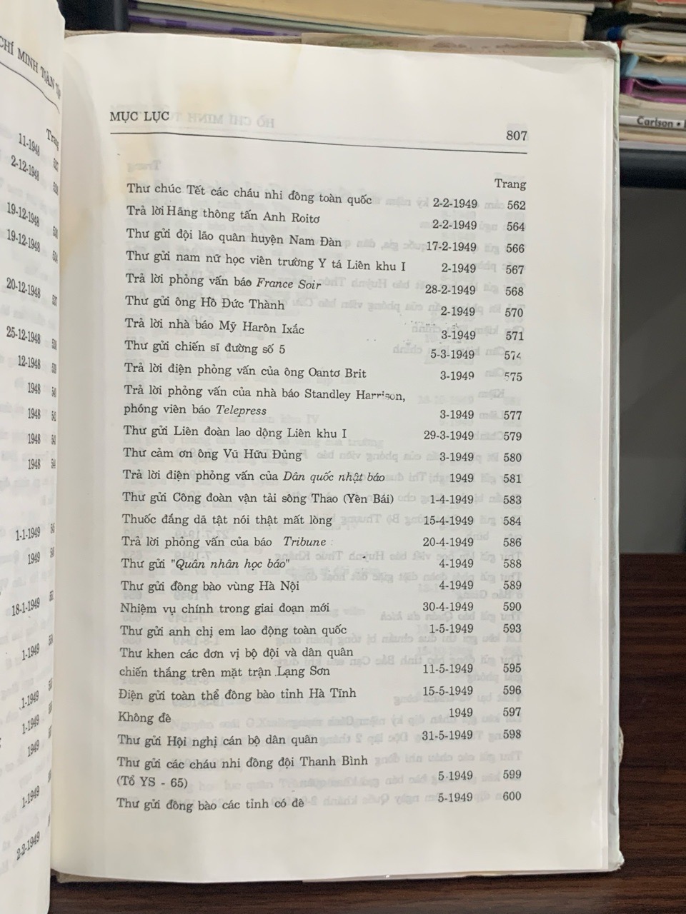 Hồ Chí Minh Toàn tập – Tập 5 (1947–1949) – Hồ Chí Minh