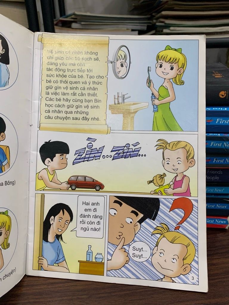 Bé& vệ sinh cá nhân- Phạm Thuỷ Quỳnh - Ảnh thực tế 4