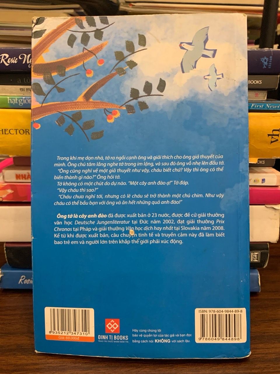 Ông tớ là cây Anh Đào – Angela Nanetti