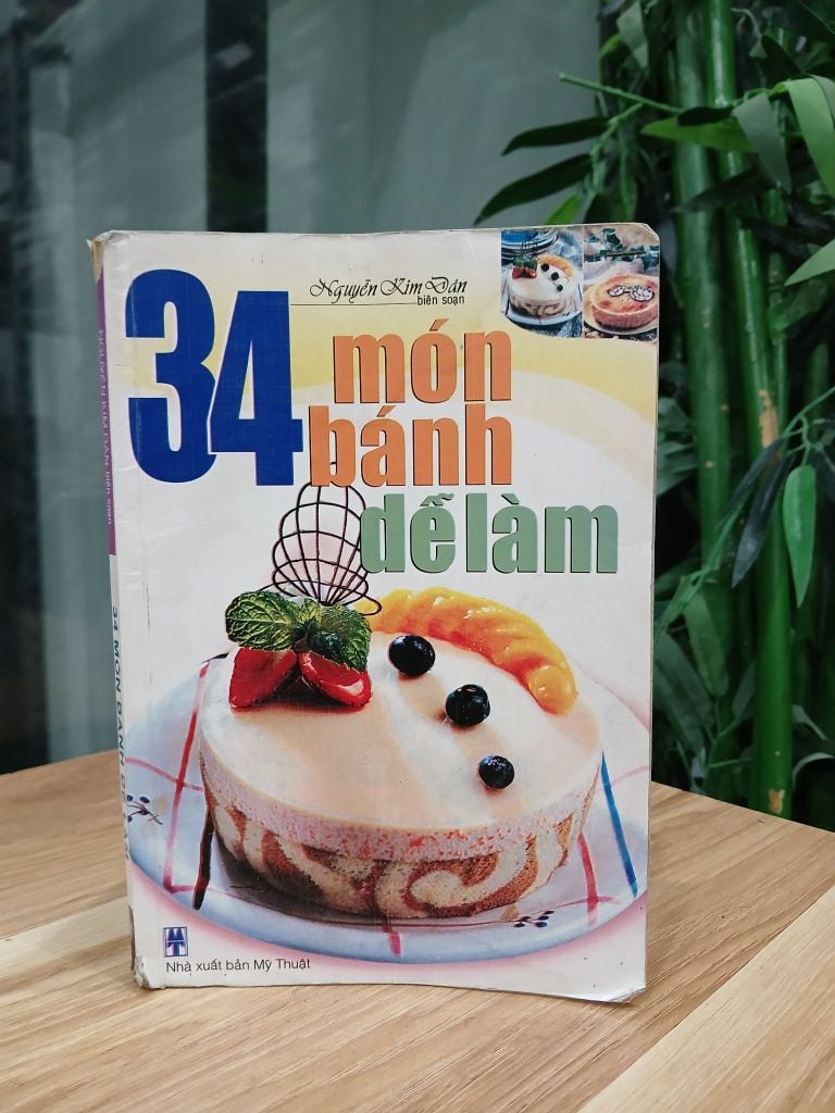 34 món bánh dễ làm – Nguyễn Kim Dần (biên soạn) - Ảnh thực tế 10