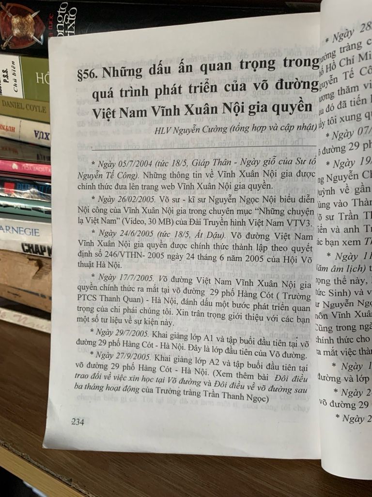 những bài viết về Vĩnh Xuân và võ đường Việt Nam Vĩnh Xuân nội gia truyền -Võ đường Việt Nam Vĩnh Xuân Nội gia quyền - Ảnh thực tế 5