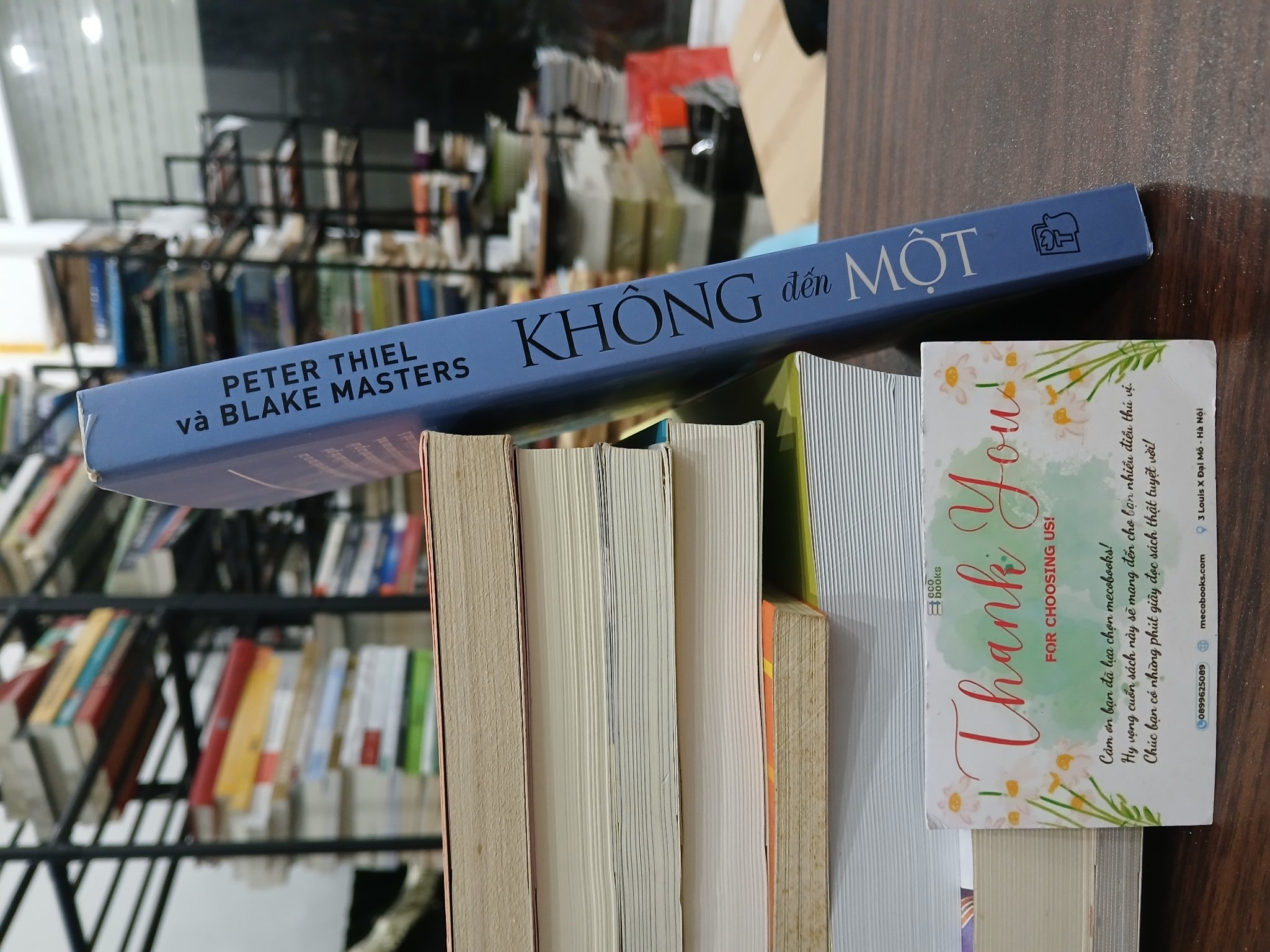 Ảnh sách Không Đến Một- Peter Thiel và Blake Masters