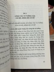 Tài liệu bồi dưỡng công tác đảng cho bí thư chi bộ và cấp ủy viên cơ sở - ảnh 4