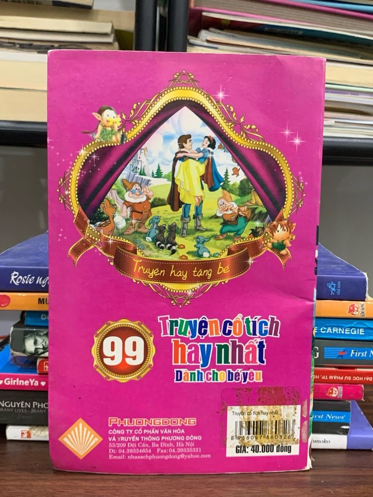 99 truyện cổ tích hay nhất dành cho bé yêu- Thuỳ Linh - Ảnh chụp thực tế