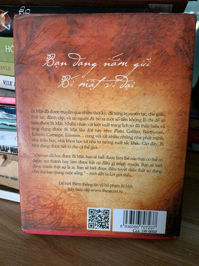 Bí mật -Rhonda Byrne - Ảnh chụp thực tế
