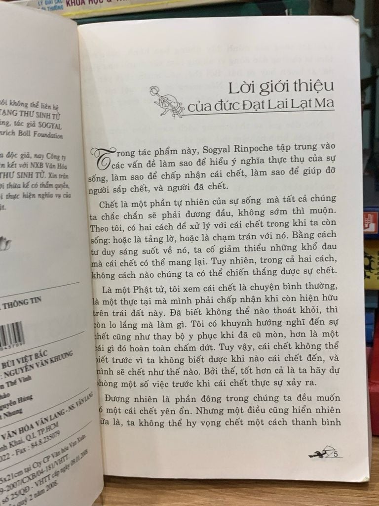 Tạng thư sinh tử -Sogyal rinpoche - Ảnh thực tế 4