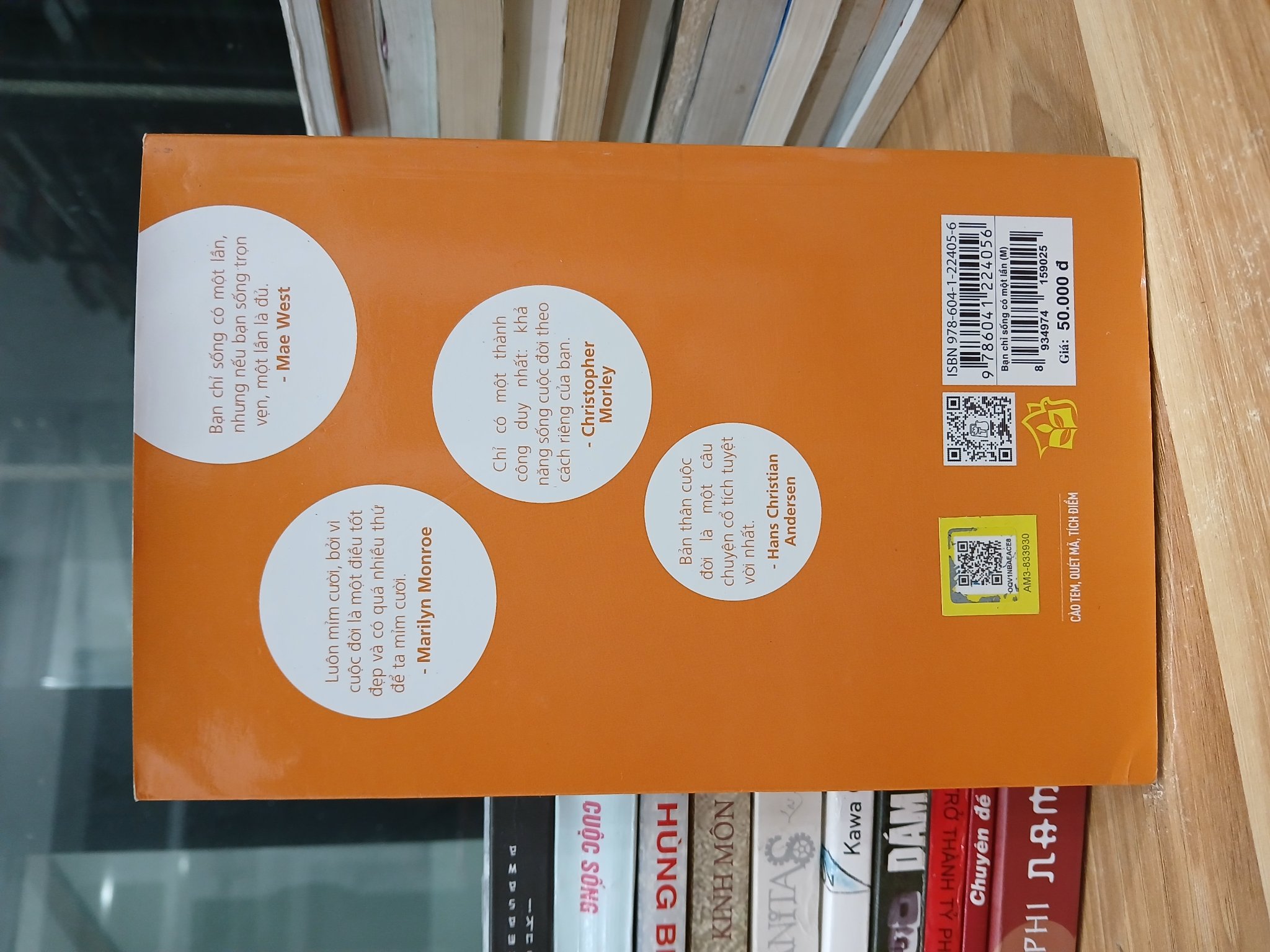 Bạn chỉ sống có một lần — Nhã Nam