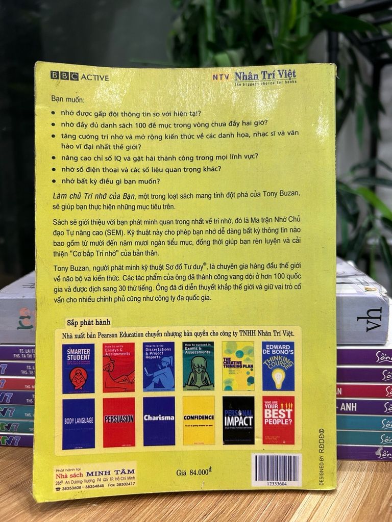 Làm chủ trí nhớ của bạn (Master Your Memory) – Tony Buzan - Ảnh thực tế 5