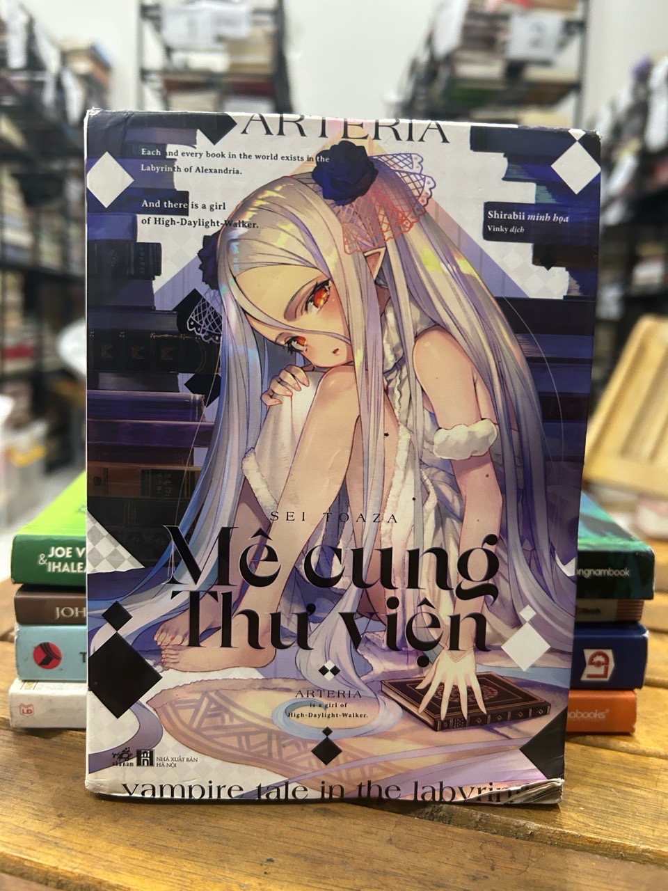 Mê cung thư viện -Sel Toaza