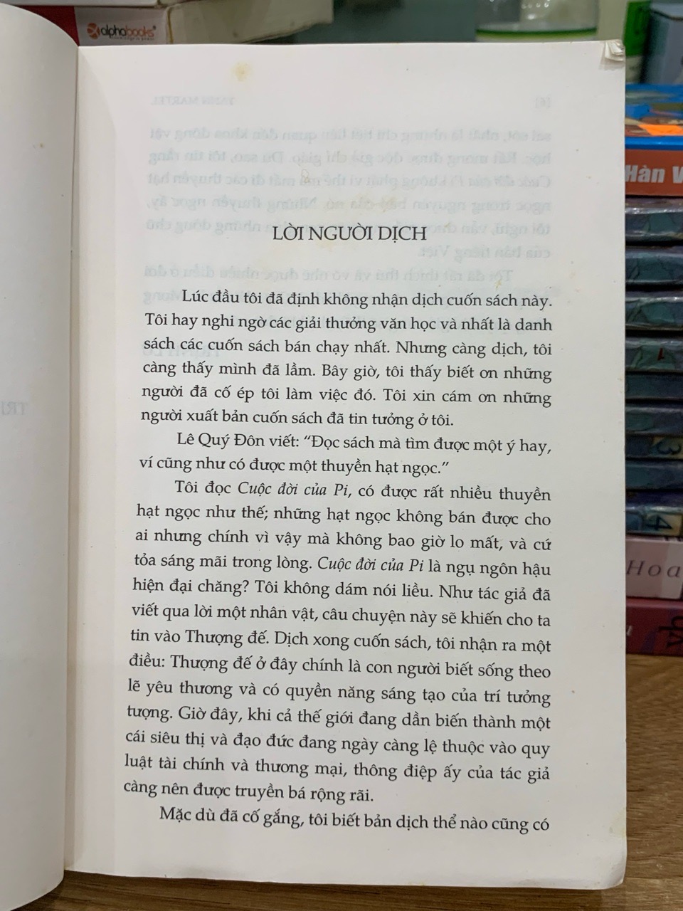 Cuộc đời của Pi -Yann Martel