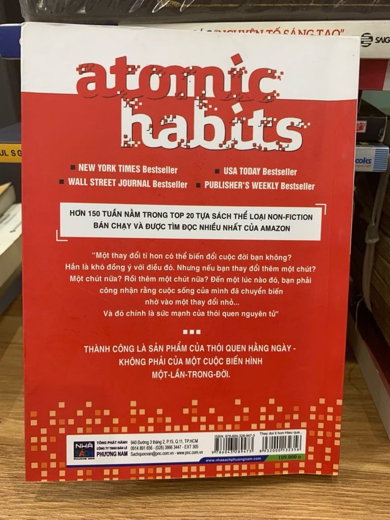 Thay đổi tí hon hiệu quả bất ngờ -James Clear - Ảnh thực tế 5