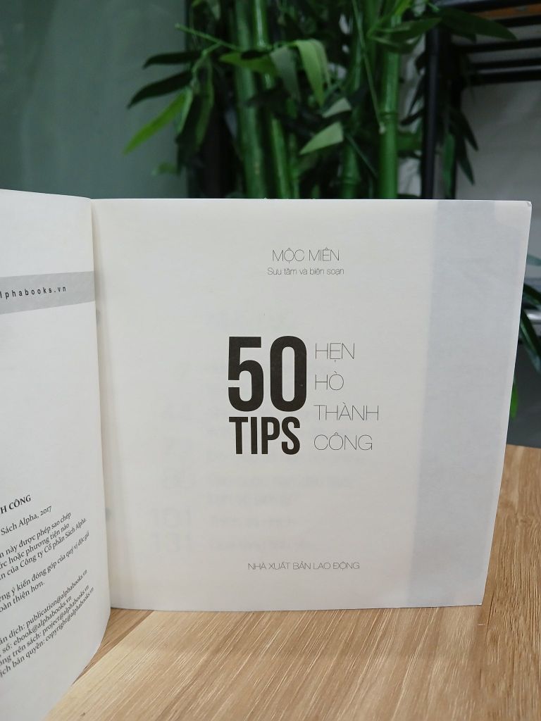 50 tips hẹn hò thành công – Mộc Miên (sưu tầm & biên soạn) - Ảnh thực tế 5