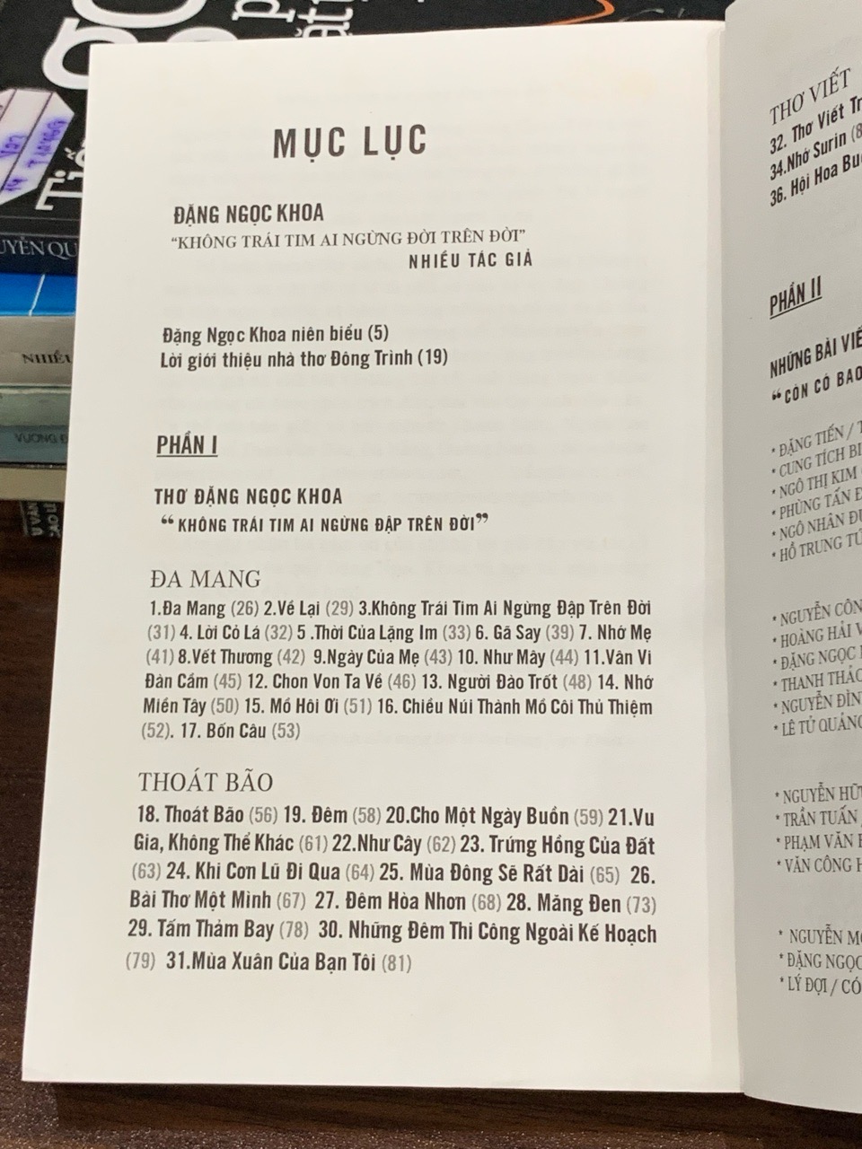 Đặng Ngọc Khoa và Thơ – Đặng Ngọc Khoa