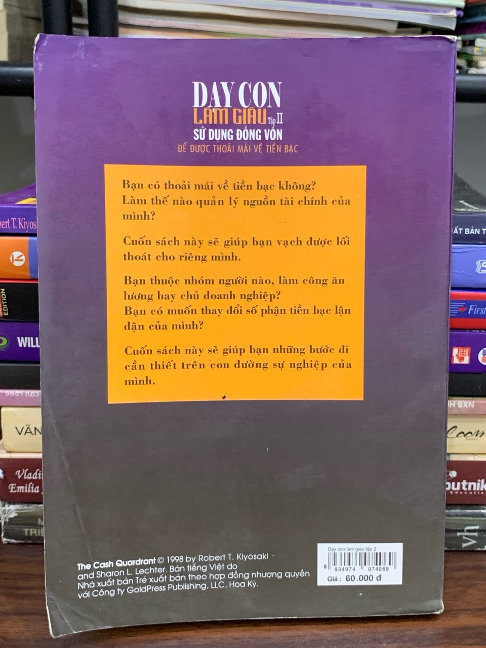 Dạy con làm giàu (Tập II) — Robert T. Kiyosaki & Sharon L. Lechter