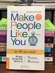 90 giây để thu hút bất kỳ ai – Nicholas Boothman - ảnh 1
