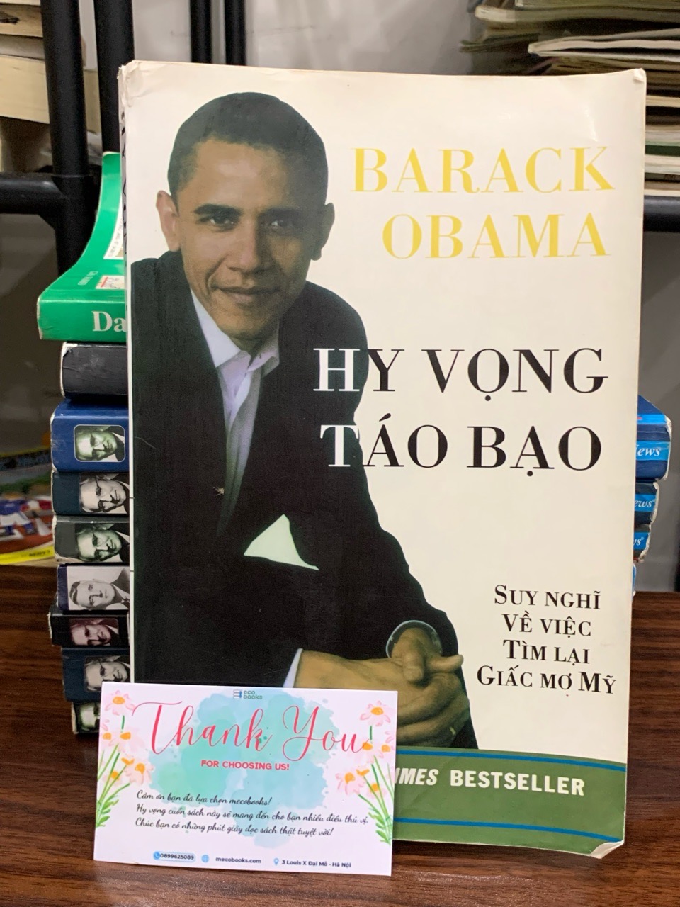 Hy vọng táo bạo- Barack Obama