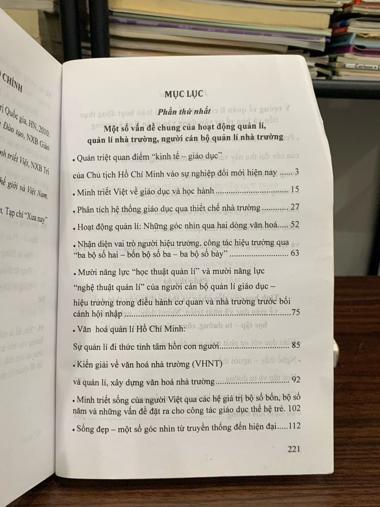 Một số góc nhìn về phát triển và quản lý giáo dục – PGS.TS. Đặng Quốc Bảo, TS. Bùi Việt Phú - Ảnh thực tế 5