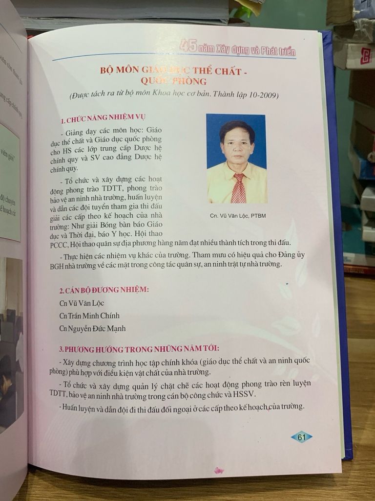 45 năm xây dựng và phát triển (1965-2010) - Ảnh thực tế 10
