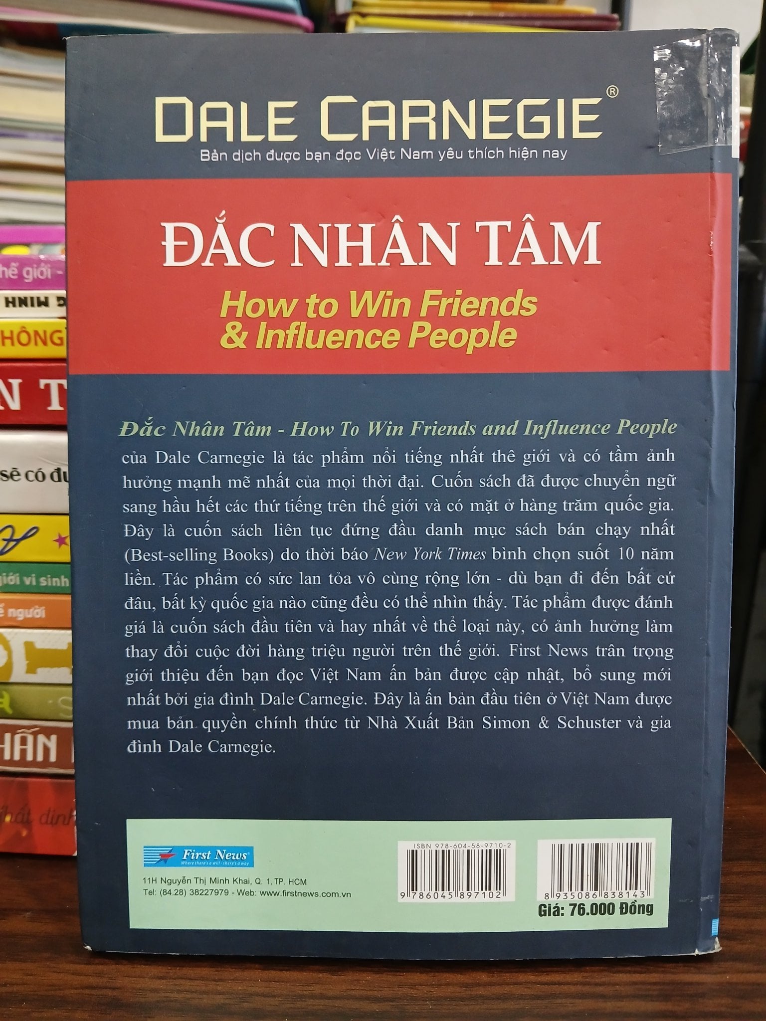 Đắc nhân tâm (How to Win Friends and Influence People) – Dale Carnegie