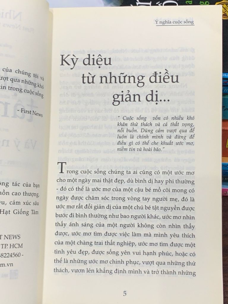 Hạt giống tâm hồn 5 – Và ý nghĩa cuộc sống - Nhiều tác giả - Ảnh thực tế 4