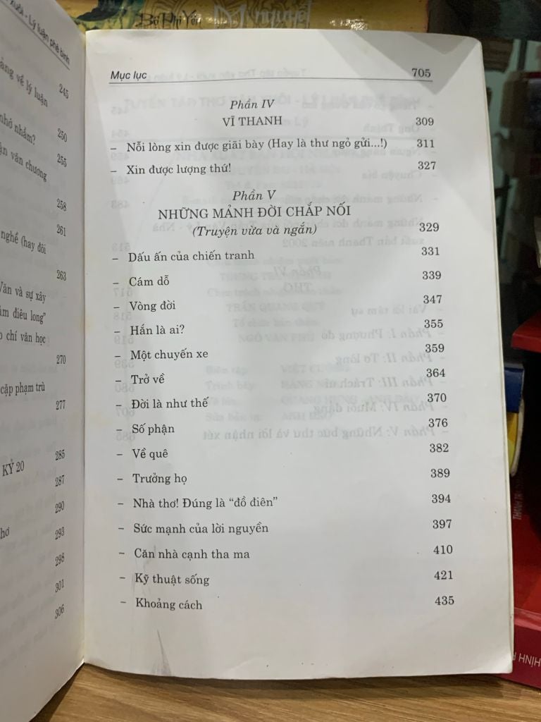Tuyển tập thơ văn xuôi phê bình tiểu luận -Trần Văn Lý - Ảnh thực tế 5