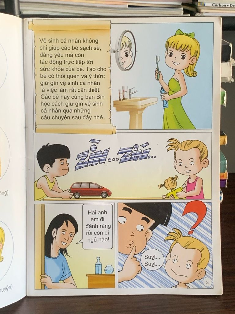 Bé & Vệ Sinh Cá Nhân – NXB Trẻ - Ảnh thực tế 4