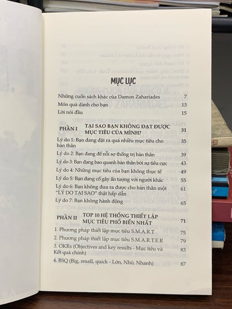 P.R.I.M.E.R – Thiết lập mục tiêu thay đổi cuộc đời – Damon Zahariades - Ảnh thực tế 4