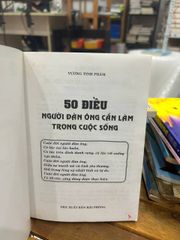 50 Điều Người Đàn Ông Cần Làm Trong Cuộc Sống - Vương Tinh Phàm - Vương Tinh Phàm - ảnh 4