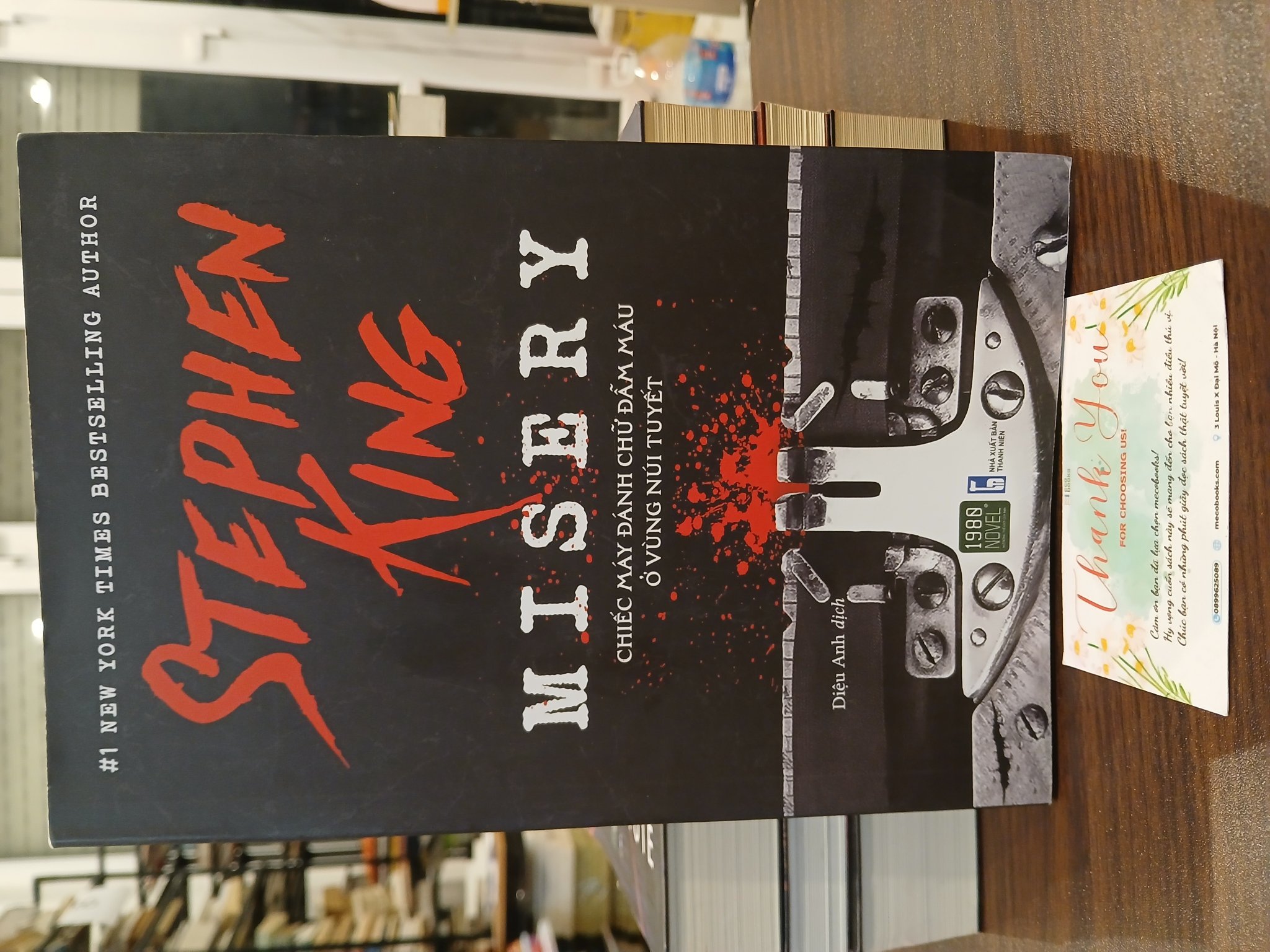 Chiếc máy đánh chữ đẫm máu ở vùng núi tuyết- Stephen King