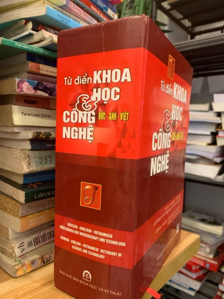Từ điển khoa học công nghệ Đức-Anh-Việt - Ảnh chụp thực tế