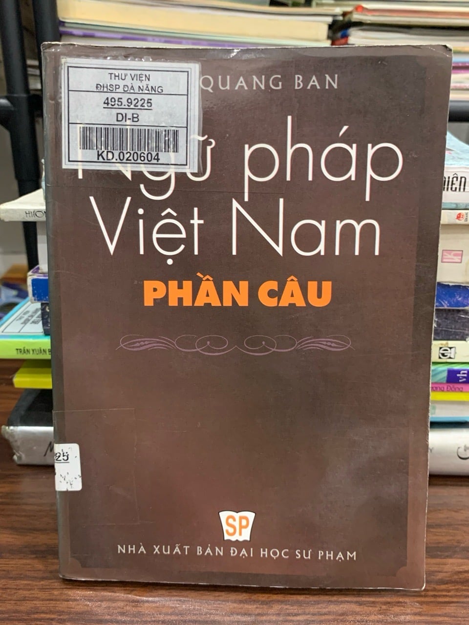Ngữ pháp Việt Nam – Phần câu – Diệp Quang Ban
