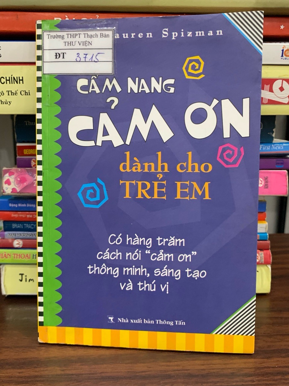 Cẩm nang cảm ơn dành cho trẻ em- Ali Lauren Spizman