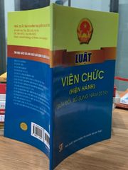 Luật viên chức hiện hành (sửa đổi bổ sung năm 2019) - ảnh 3