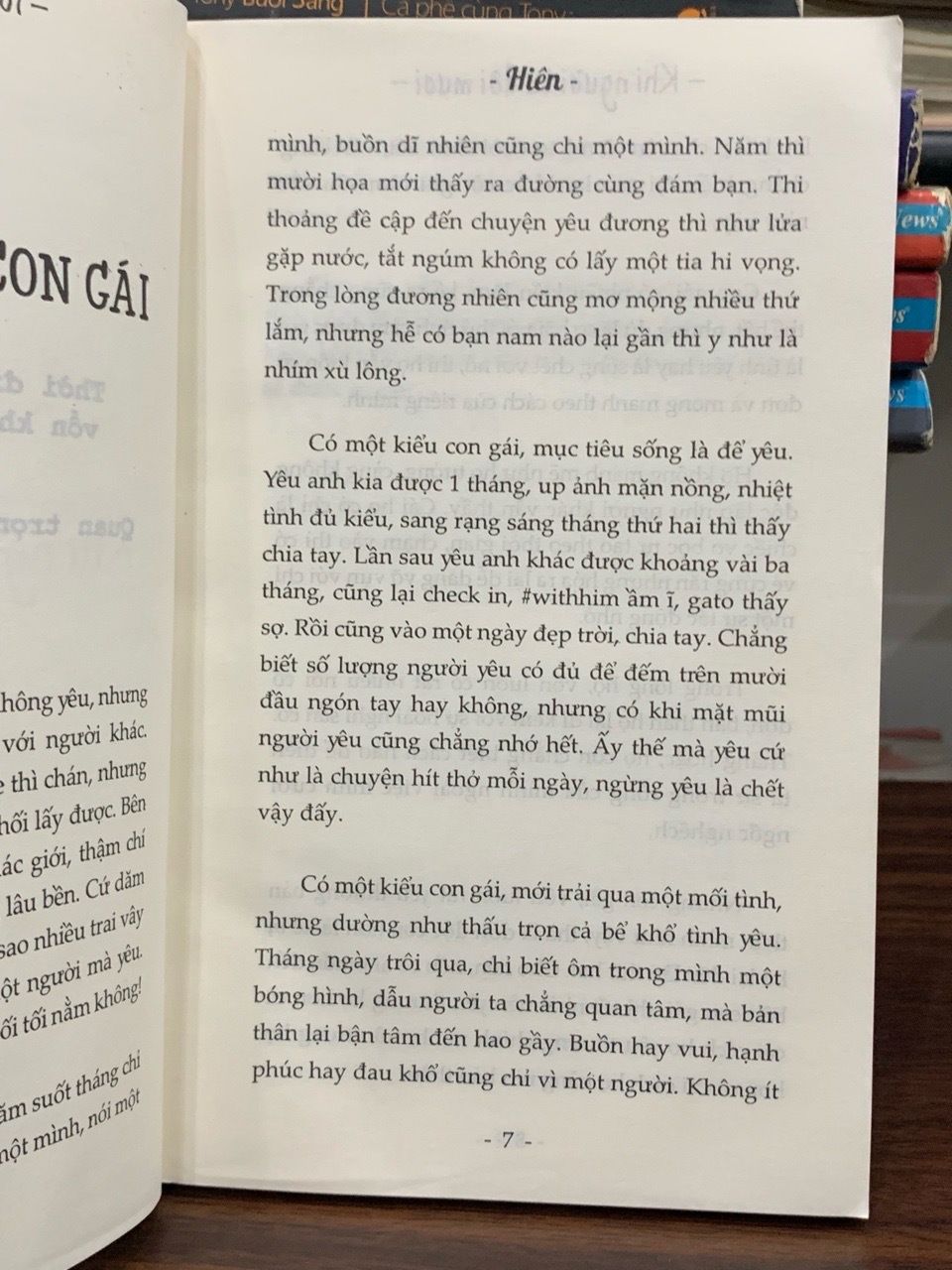 Khi người ta đôi mươi- Hiên