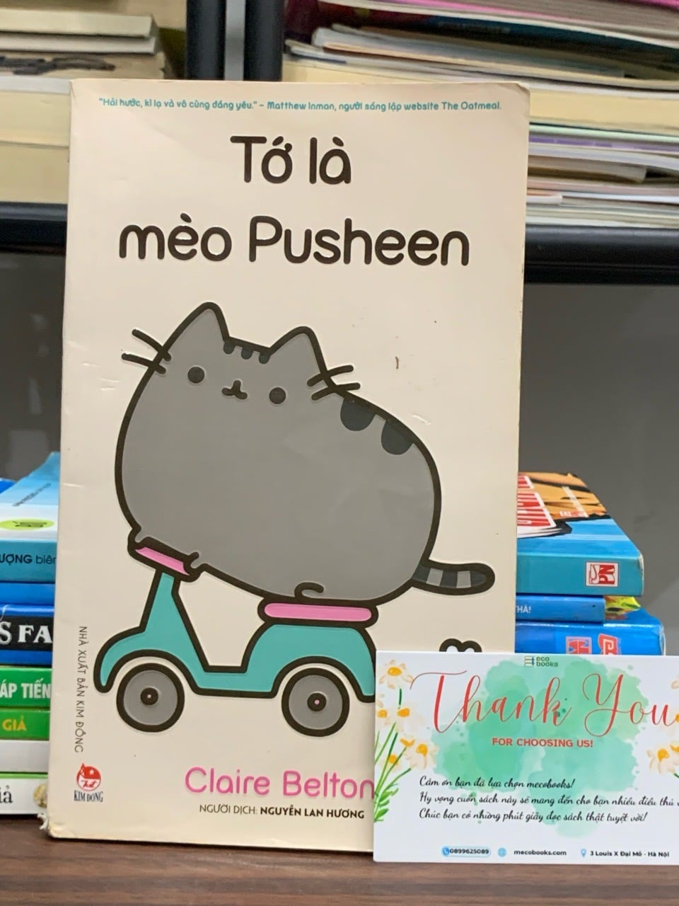 Tớ là mèo Pusheen- Claire Belton