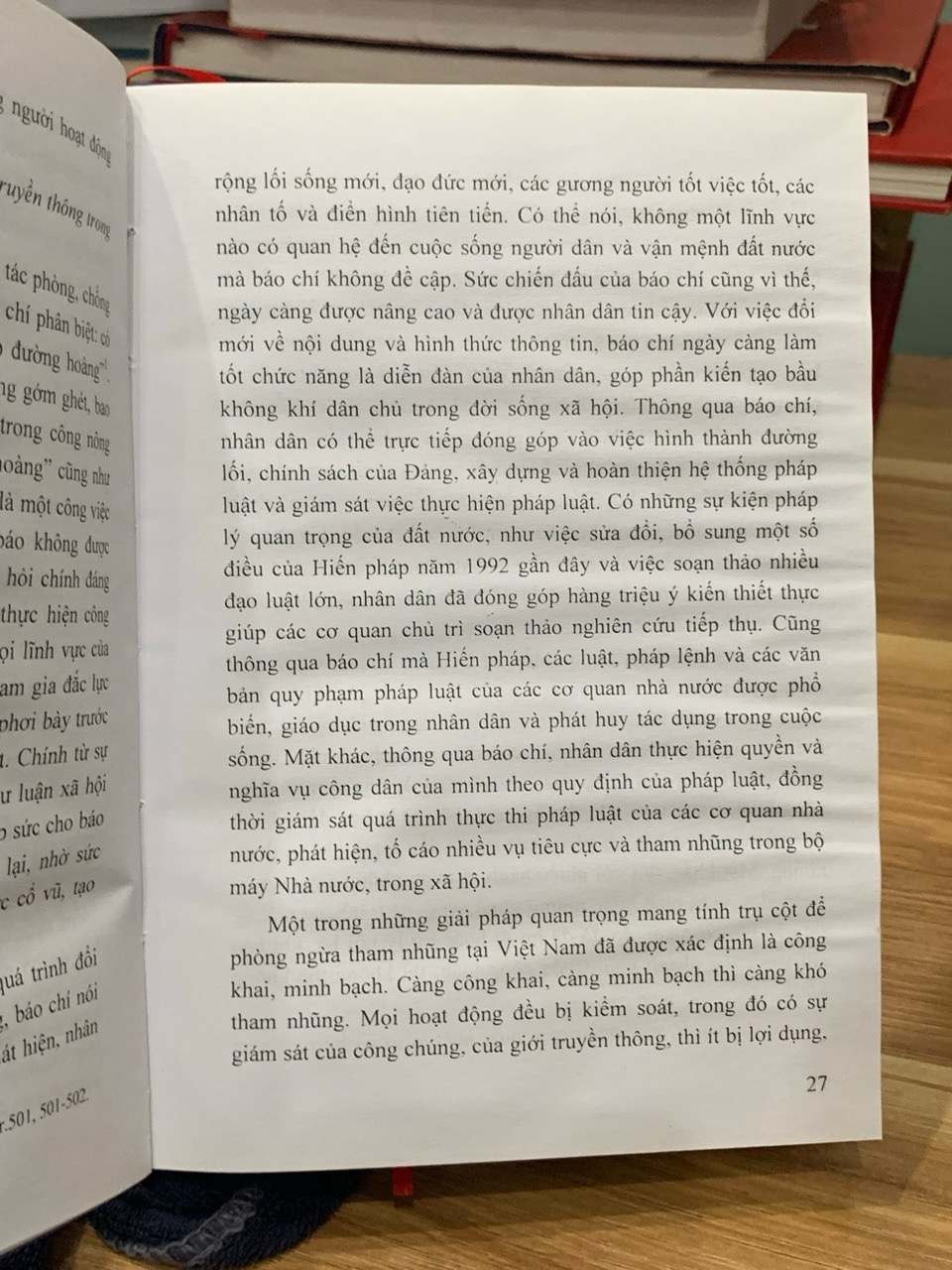Vai trò của xã hội trong phòng chống tham nhũng