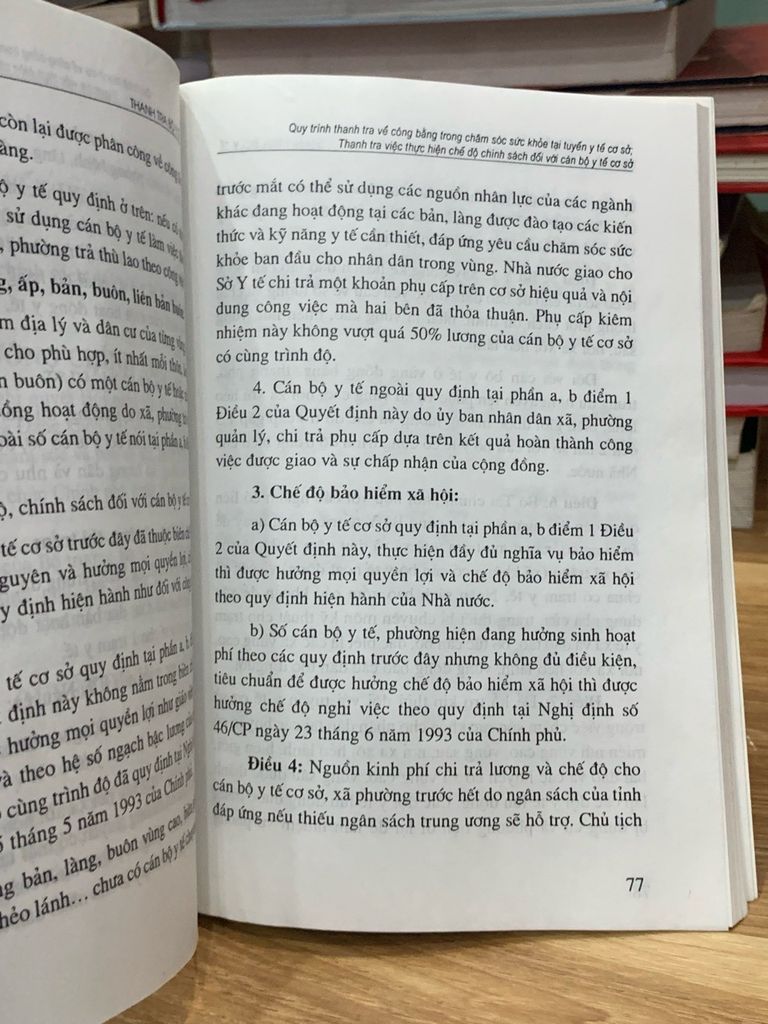Quy trình Thanh tra về công bằng trong chăm sóc SK tại tuyến y tế cơ sở - Ảnh thực tế 10