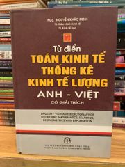 Từ điện toán kinh tế thống kê kinh tế lượng Anh- Việt có -PGS nguyễn Khắc Minh - ảnh 1